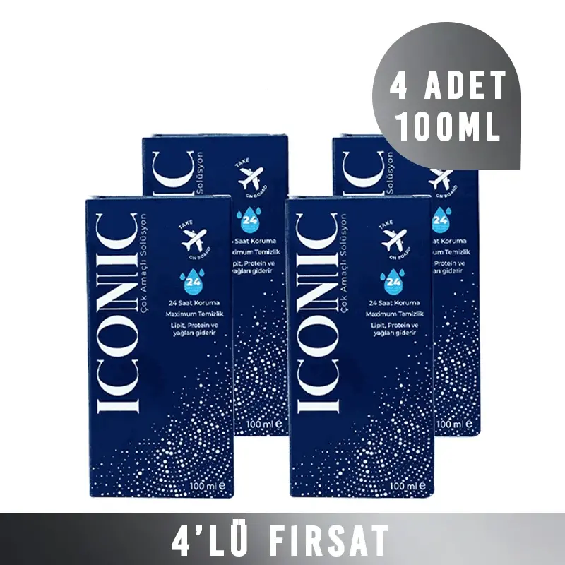 Iconic Solüsyon 100 ml *4 Adet - 1