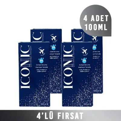 Iconic Solüsyon 100 ml *4 Adet - Iconic Lens