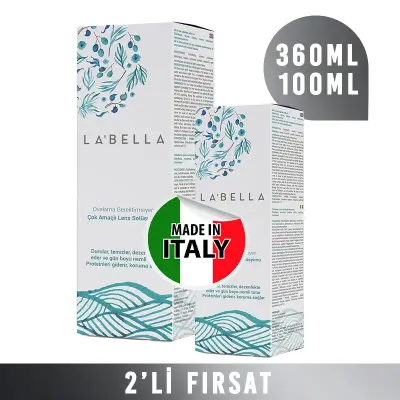 Labella Lens Solüsyonu 360 ml + 100 ml (1+1 adet) - LaBella Lens
