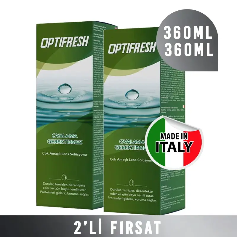 Optifresh Solüsyon 360 ml + 360 ml (2 adet) - 1