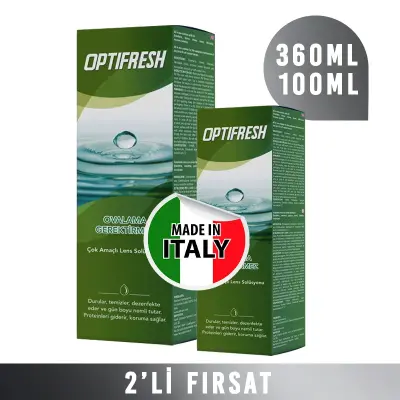 Optifresh Solusyon 360 Ml+100 Ml - Optifresh